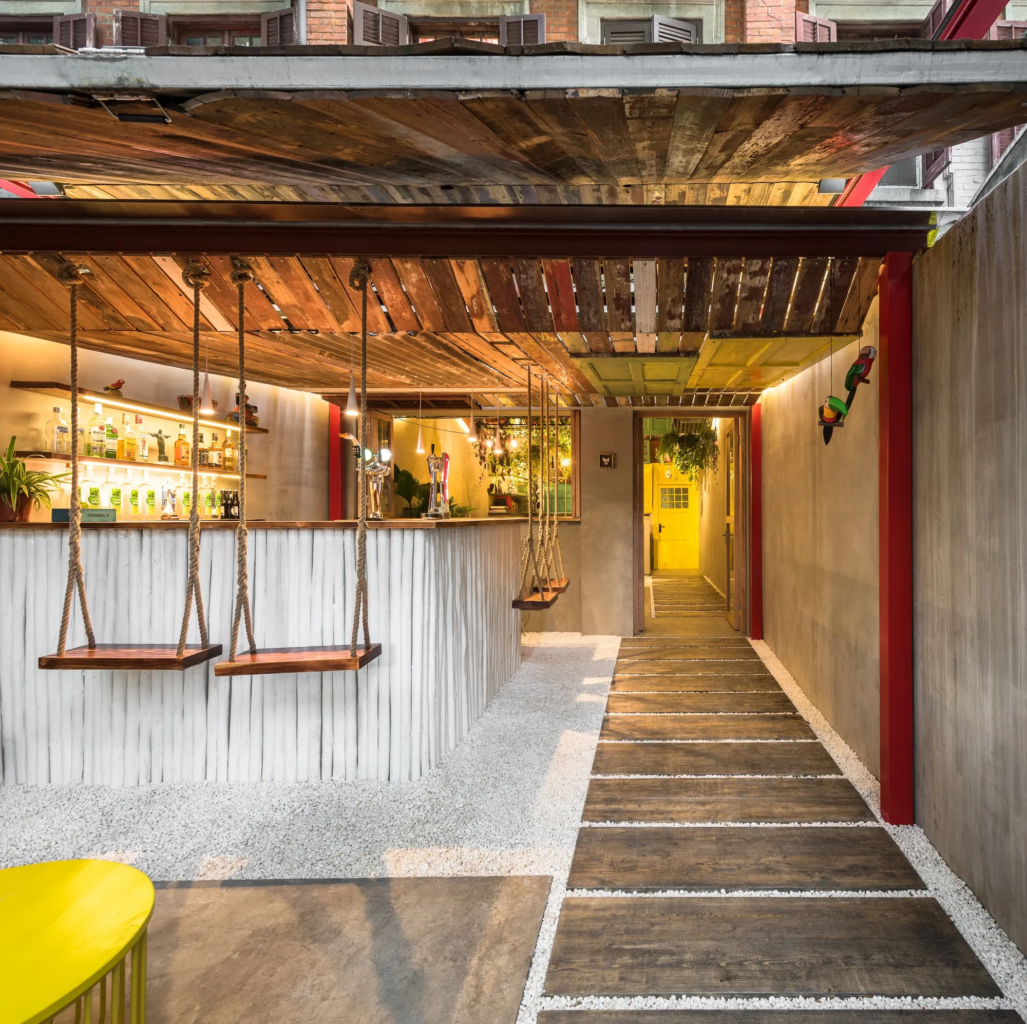 Barraco Shanghai, interior.
