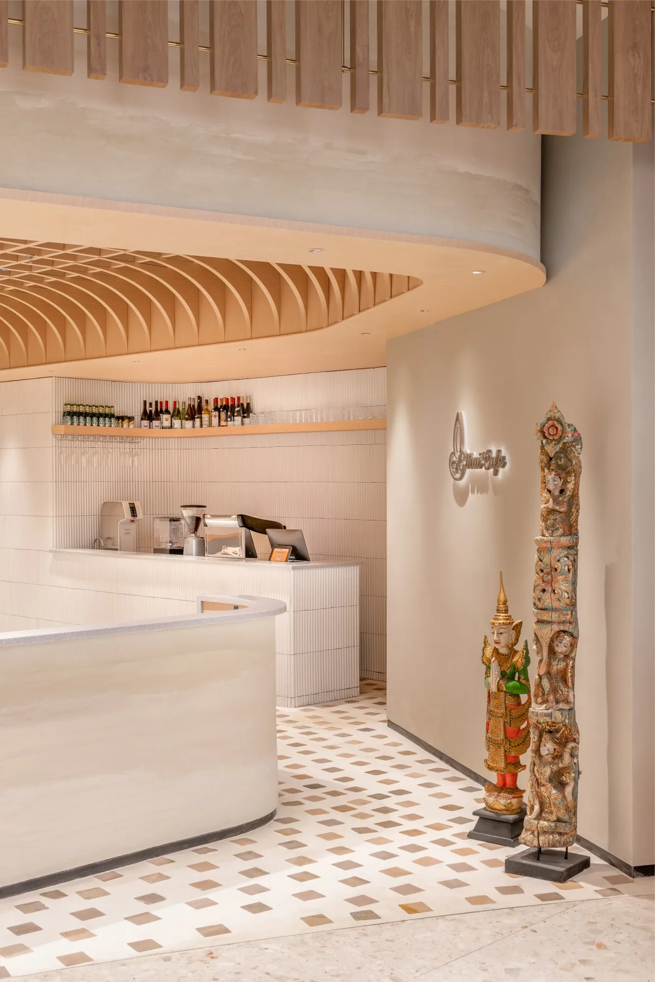 Ethai Café, interior. Photo: Dirk Weiblen.