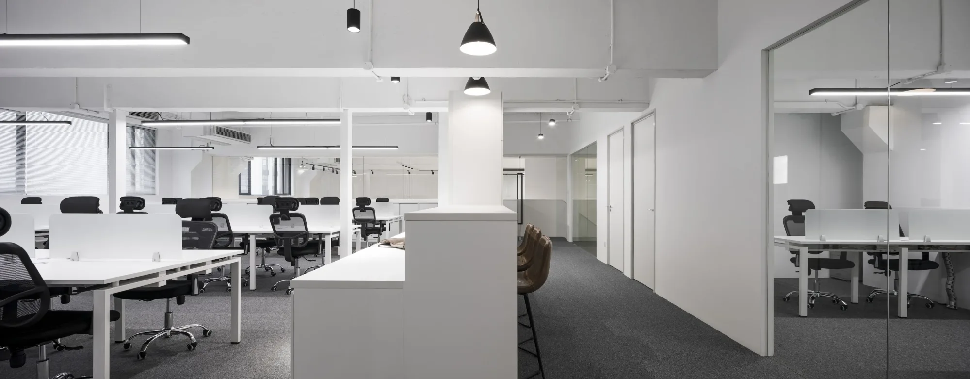 HomeBase Showroom and Office, interior.