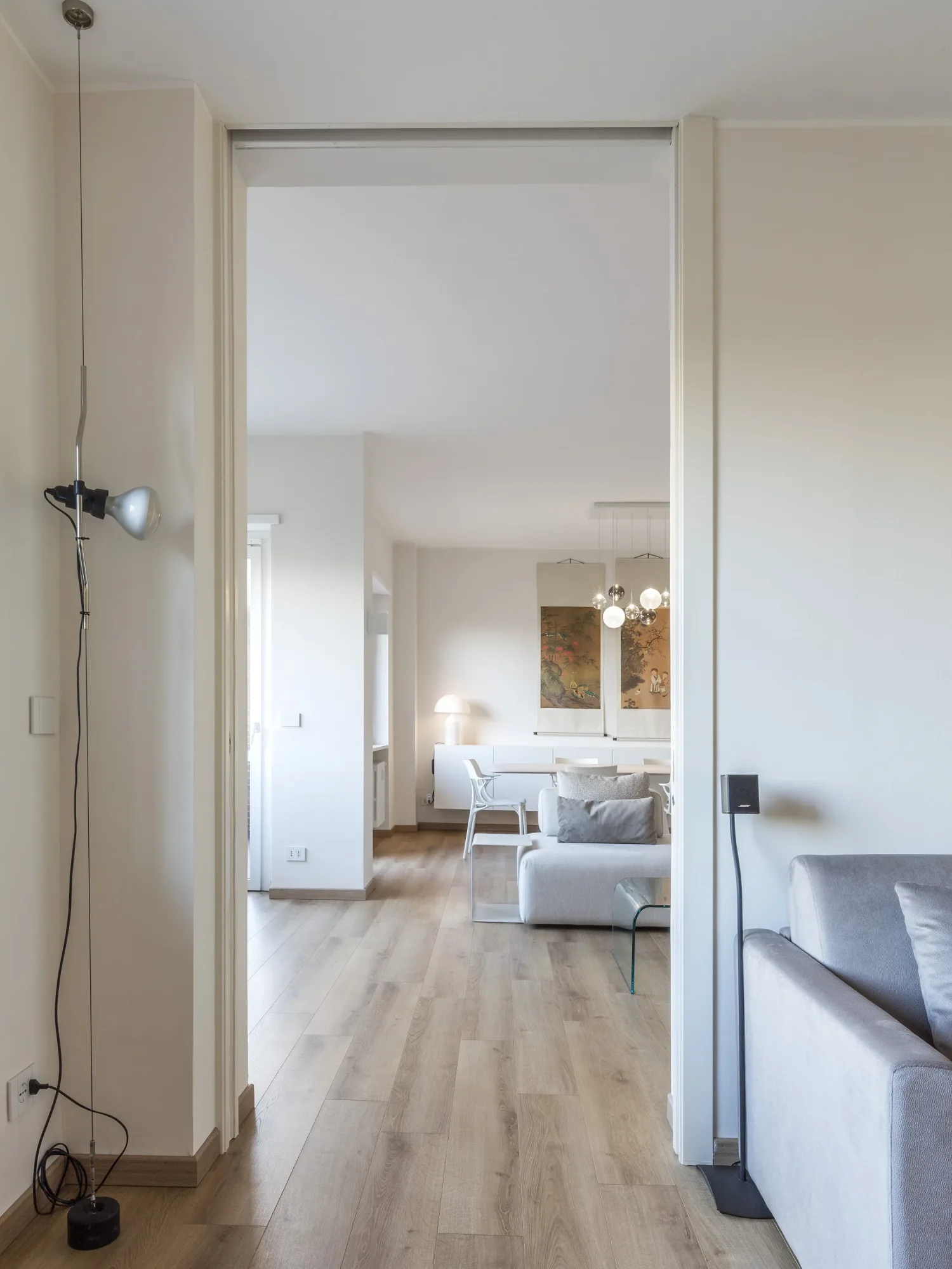 Peschiera Apartment, interno. Foto: Beppe Giardino.
