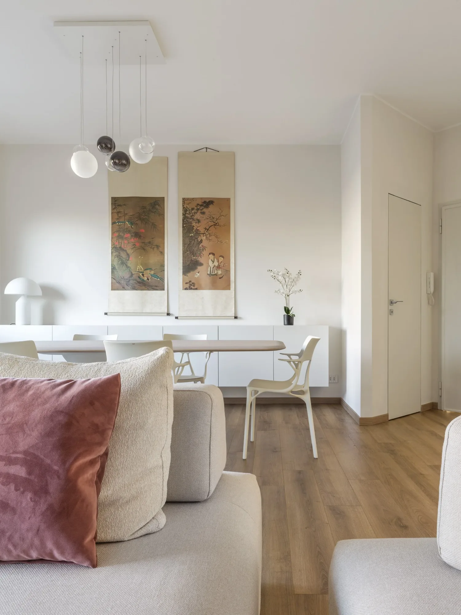 Peschiera Apartment, interno. Foto: Beppe Giardino.